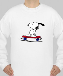 Snoopy Skateboard Sweatshirt DAP