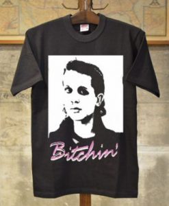 Stranger Things Eleven Bitchin T Shirt - S, Black DAP