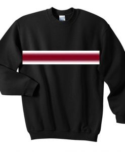 Stripe line sweatshirt