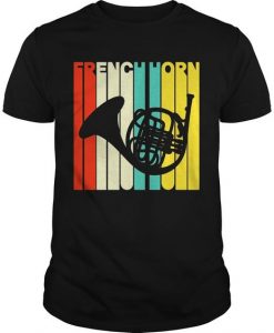 Style French Horn Silhouette T Shirt DAP