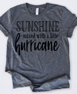 Sunshine Mixed With A Little Hurricane T-Shirt DAP