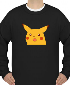 Surpised Pikachu Sweatshirt DAP