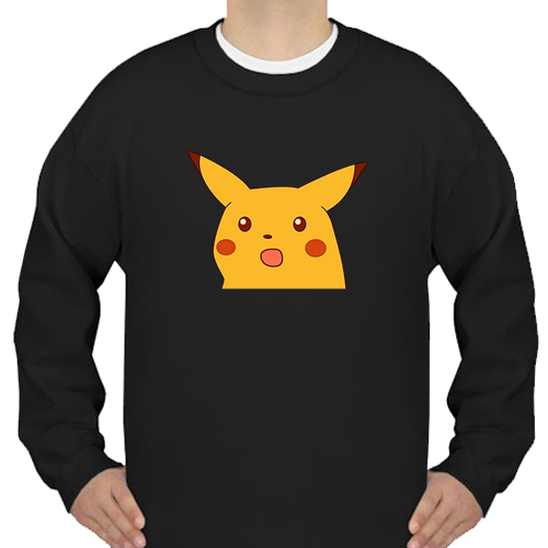 Surpised Pikachu Sweatshirt DAP