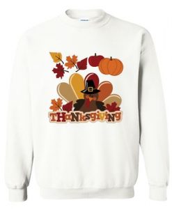 Thanksgiving Turkey Sweatshirt DAP