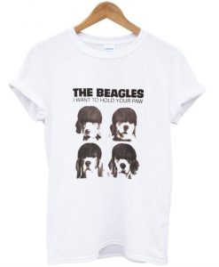 The Beagles I Want To Hold Your Paw T-Shirt DAP