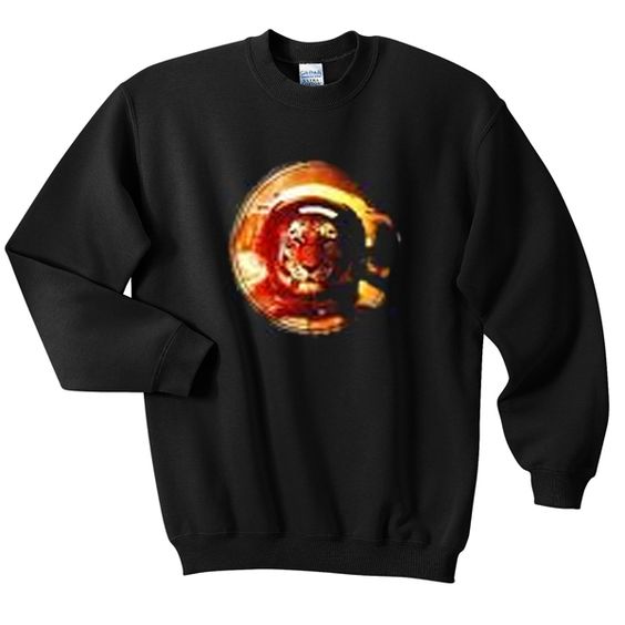 Tiger astronaut sweatshirt DAP