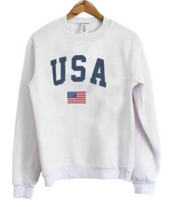 USA Flag Sweatshirt DAP