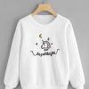 Unicorn Embroidered Sweatshirt DAP