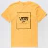 VANS Boxed In Gold Mens T-Shirt DAP