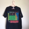 Vintage Periodic Table of the element T shirt DAP