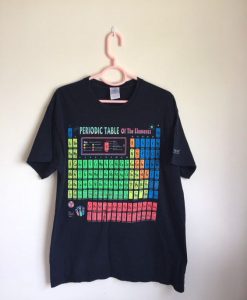 Vintage Periodic Table of the element T shirt DAP