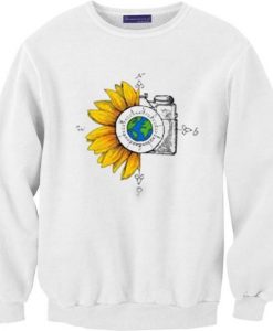 Wanderlust Sunflower Sweatshirts DAP