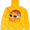 Yachty Yellow Back Hoodie DAP