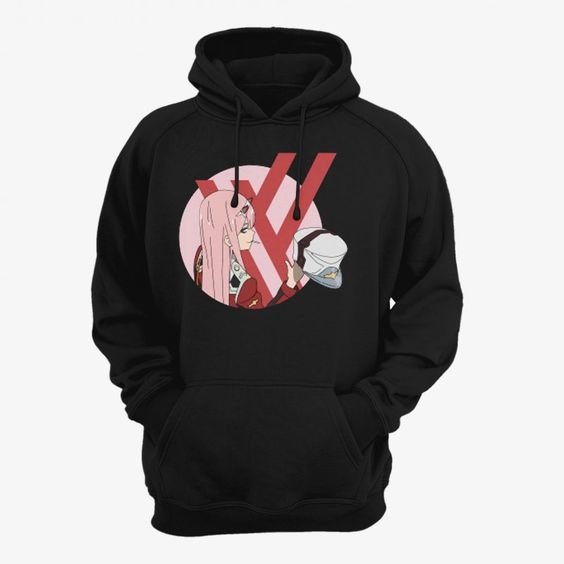 Zero Two from Darling in the Franxx Hoodie DAP
