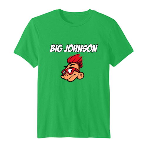 big johnson tshirt green TSHIRT DAP