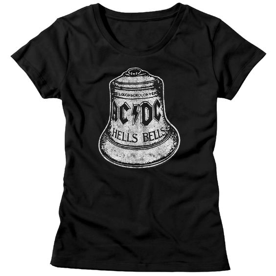 juniors hells bells black t-shirt DAP