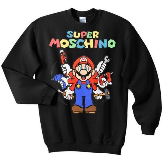 super moschino sweatshirt DAP