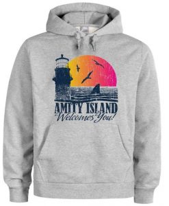 Amity island welcomes you hoodie DAP