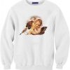 Angel Cheek Kiss Sweatshirts DAP