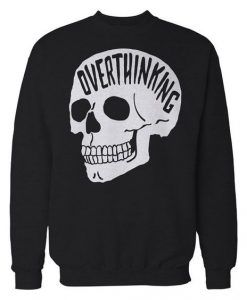 Anxiety Skull Sweatshirt. DAP