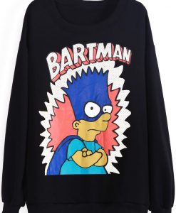 Bad Unisex Sweatshirts DAPBARTMAN SWEATSHIRT DAP