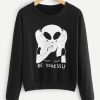 BE YOUR SELF SWEATSHIRT DAP