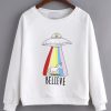 BELIEVE SWEATSHIRT DAP