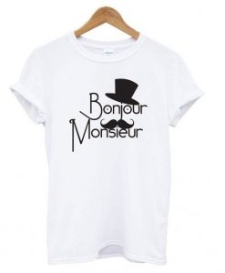 Bonjour-monsieur-t-shirt DAP