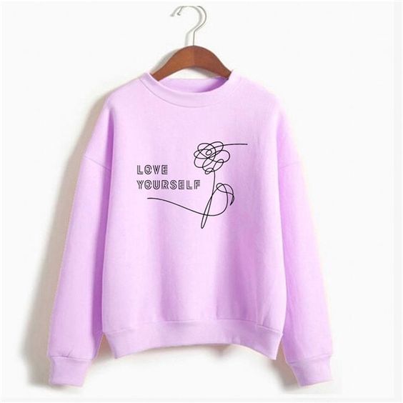 Bts love yourself sweatshirt DAP