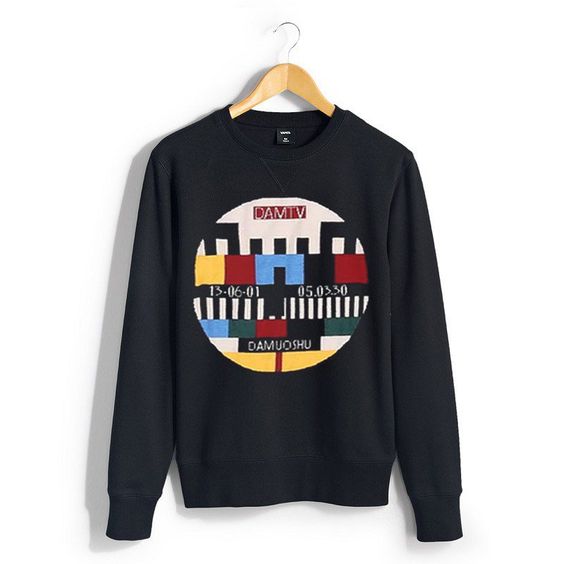 DAMTV Black Sweatshirt DAP