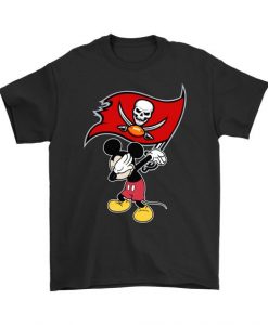 Dabbing Mickey Flippin' Love Tampa Bay Buccaneers Football Shirts DAP