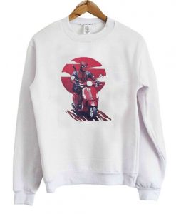 Deadpool Vespa Sweatshirt DAP