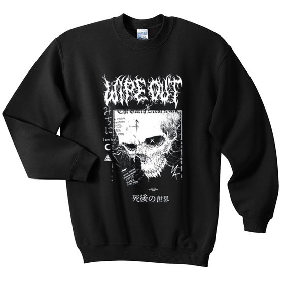 Disturbia wipe out sweatshirt DAP