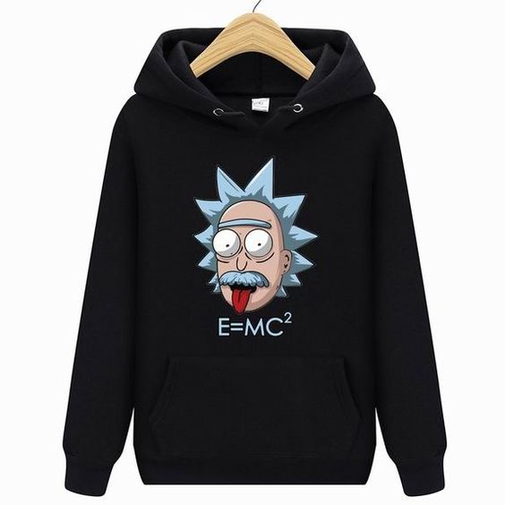 Einstein rick y morty style hoodie