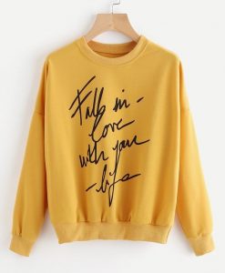 FALL IN LOVE Sweatshirt DAP