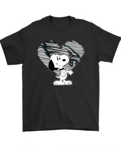 I Love Philadelphia Eagles Snoopy In My Heart NFL Shirts DAP