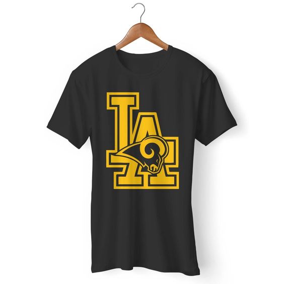 Los Angeles Rams Nfl Football Team Return To Back In La Gildan Man's T-Shirt DAP