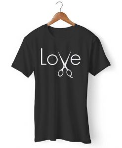 Love Cute Hair Dresser Hair Stylist Gildan Man's T-Shirt DAP