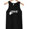 Love Middle Finger Tanktop DAP