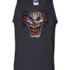 Mad Joker Evil Clown Face Tank Top DAP