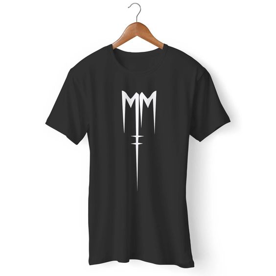 Marilyn Manson Mm Funny Parody Gildan Man's T-Shirt DAP