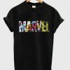 Marvel Comic Strip Logo T shirt DAP