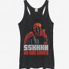 Marvel Deadpool No One Cares Girls Tank Top DAP