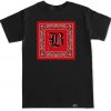 Men's RED RAG BANDANA T Shirt DAP