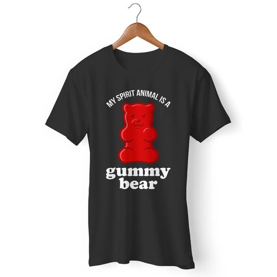 My Spirit Animal Is A Gummy Bear 2 Man's T-Shirt DAP