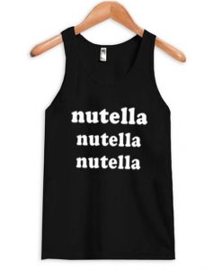 Nutella Font Tank Top DAP