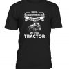 Old Man With A Tractor Tshirt DAP