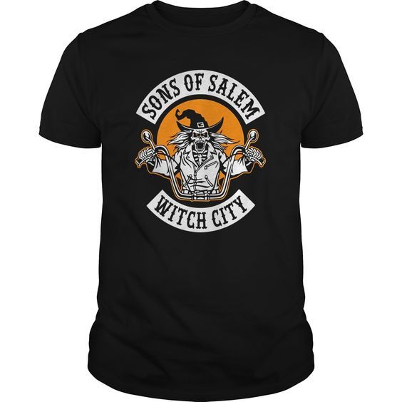 Order this limited edition Sons Of Salem Biker T-Shirt DAP