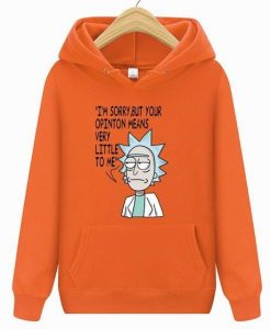 Rick y morty themed hoodie DAP
