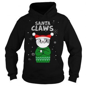 Santa Claws Cat Hoodie DAP